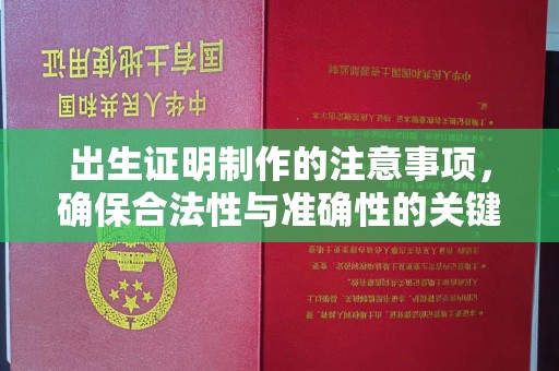 周至出生证明制作的注意事项，确保合法性与准确性的关键步骤